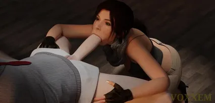 Sound)Lara croft sex ver. blowjob [Tomb Raider;Porn;Hentai;R34;Sex ...